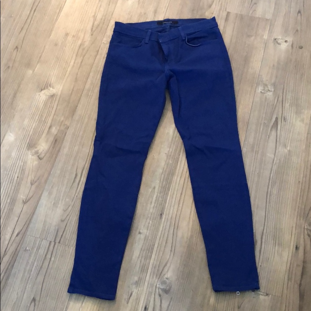 Skinny jeans / royal blue